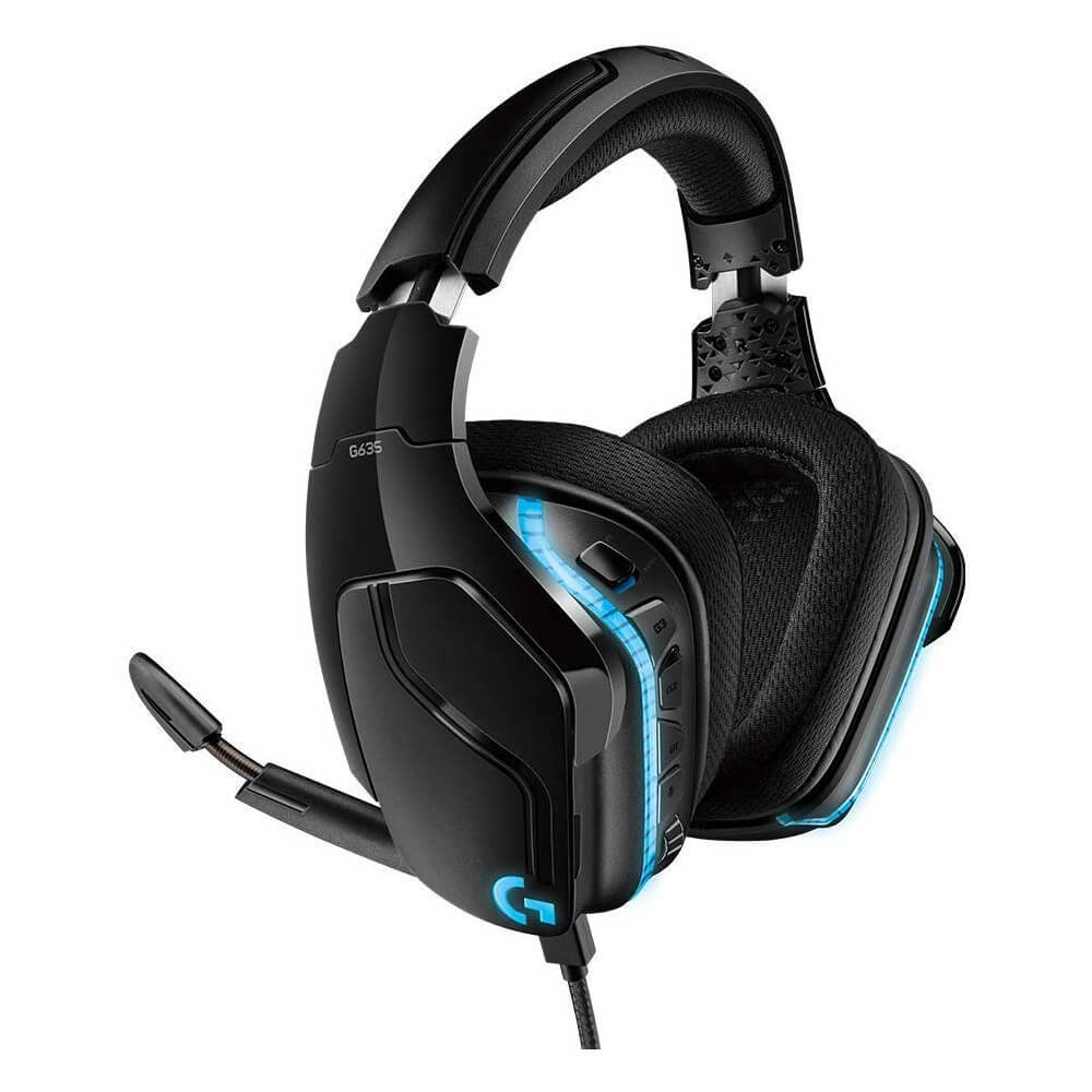 Diadema Gamer Logitech G635 LightSync 7.1 Canales DTS X, PS4, XBOX ONE, SWITCH y Smartphone, Teclas programables, 981-000748 - Image 2