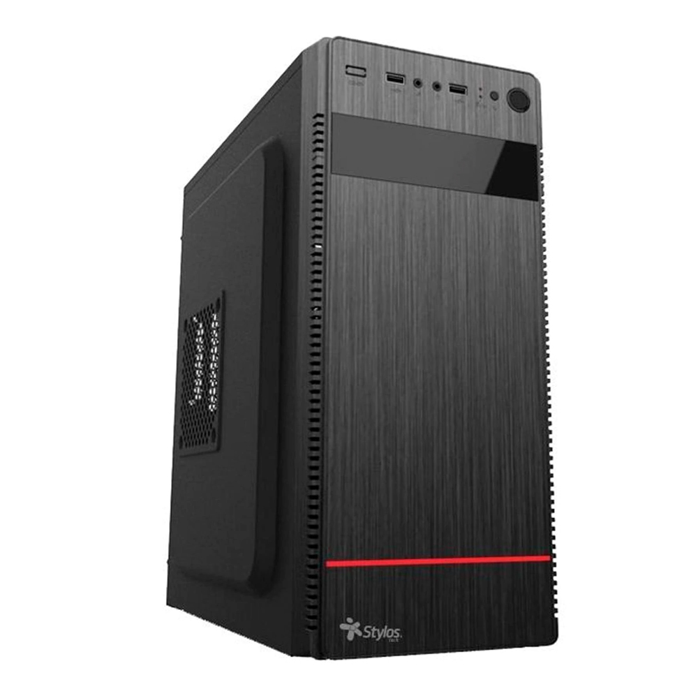 Gabinete Stylos STPGAC4B Black, USB 3.0, ATX, Audio HD, PROMOXZEAL