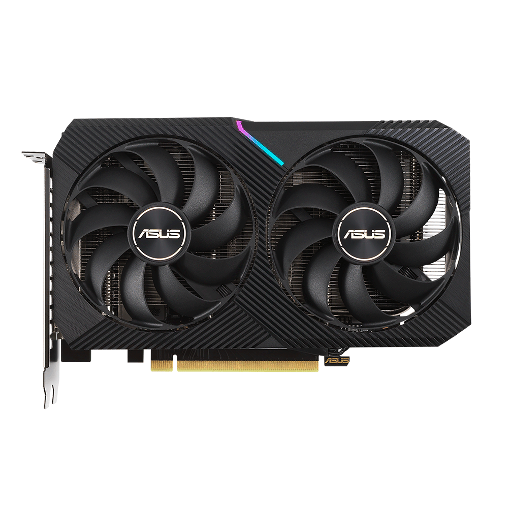 Tarjeta de Video Nvidia GeForce RTX 3060 TI, Asus DUAL MINI V2 LHR, DUAL-RTX3060TI-8G-MINI-V2, 3 AÑOS DE GARANTIA NACIONAL - Image 2