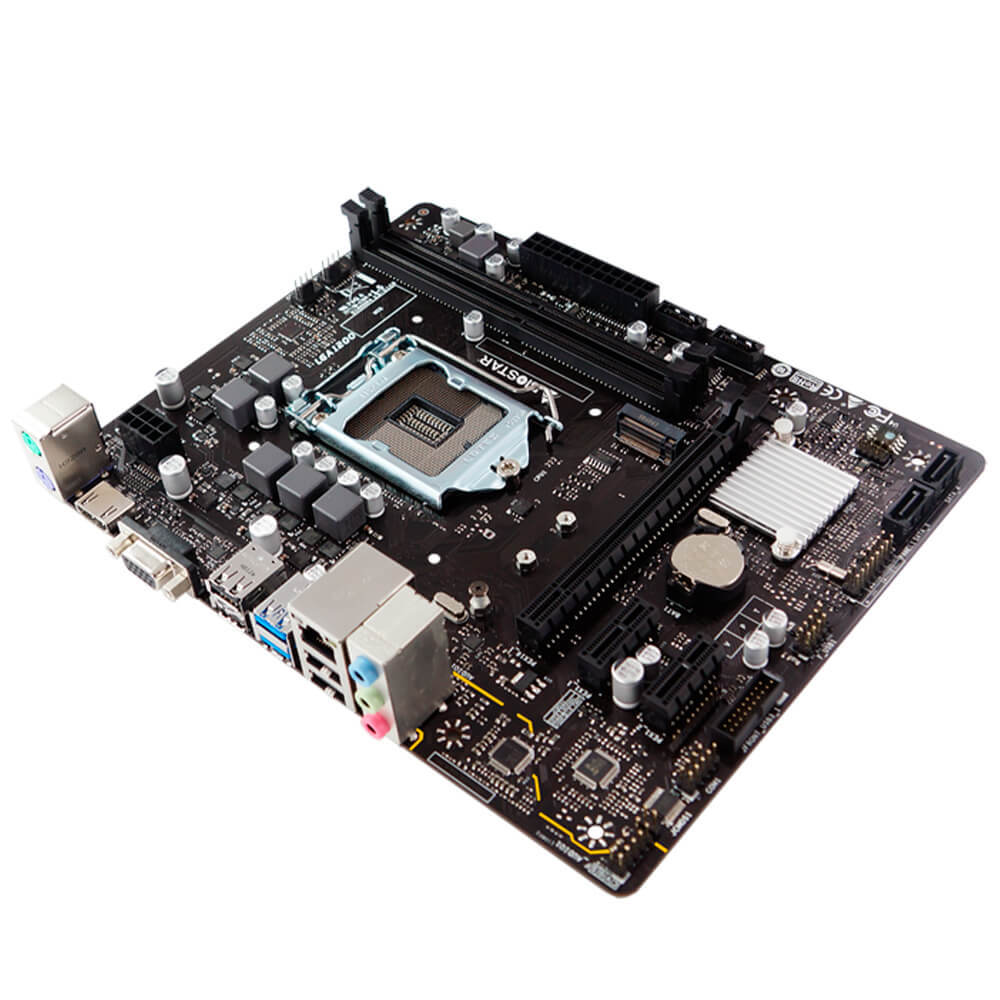 Tarjeta Madre Biostar H410MH Socket LGA1200 Intel H410 Micro-ATX, DDR4, Intel Core 10th Generación - Image 3