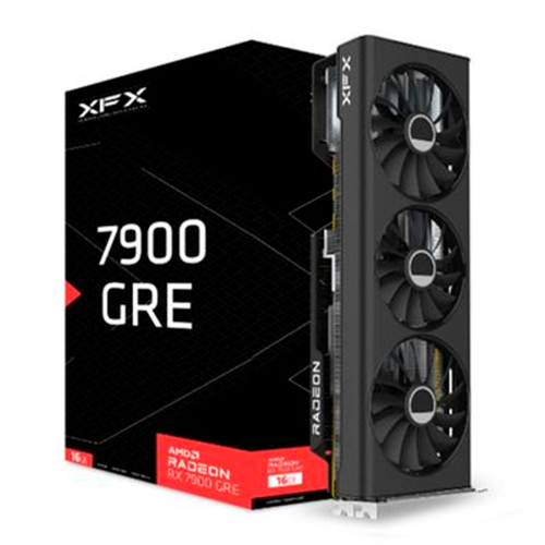 Tarjeta de Video XFX AMD Radeon RX 7900 GRE, 16GB, 256-bit, GDDR6, PCI Express 4.0, RX-79GMERCB9