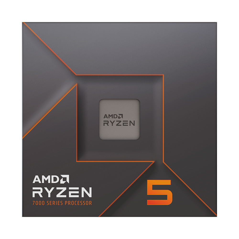 Procesador AMD Ryzen 5 7600X, Socket AM5, 4.7GHz, 6 núcleos, 12 hilos, Gráficos Integrados, REQUIERE DISIPADOR, 100-100000593WOF, 7000 Series / - Image 2