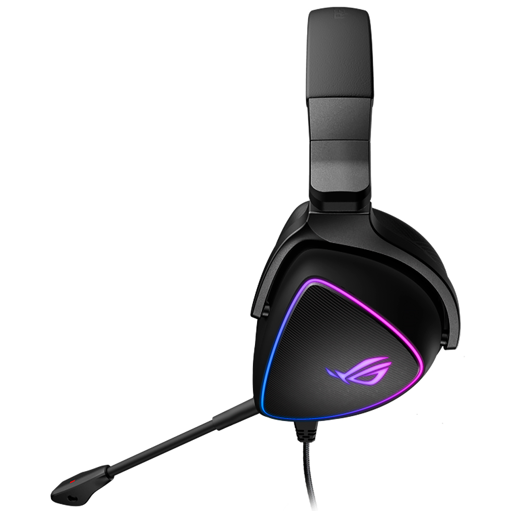 Diadema Gamer ASUS ROG DELTA S, ESS 9281 con tecnología Quad DAC, Aura Sync RGB, Multiplataforma - Image 2