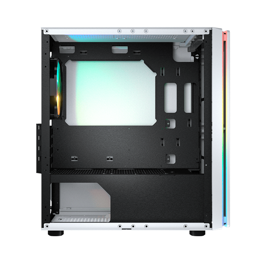 Gabinete Cougar Purity RGB White, Cristal Templado, Mini ITX, Micro ATX, RGB, Excelente Flujo de Aire, 385PC40.0002 - Image 6