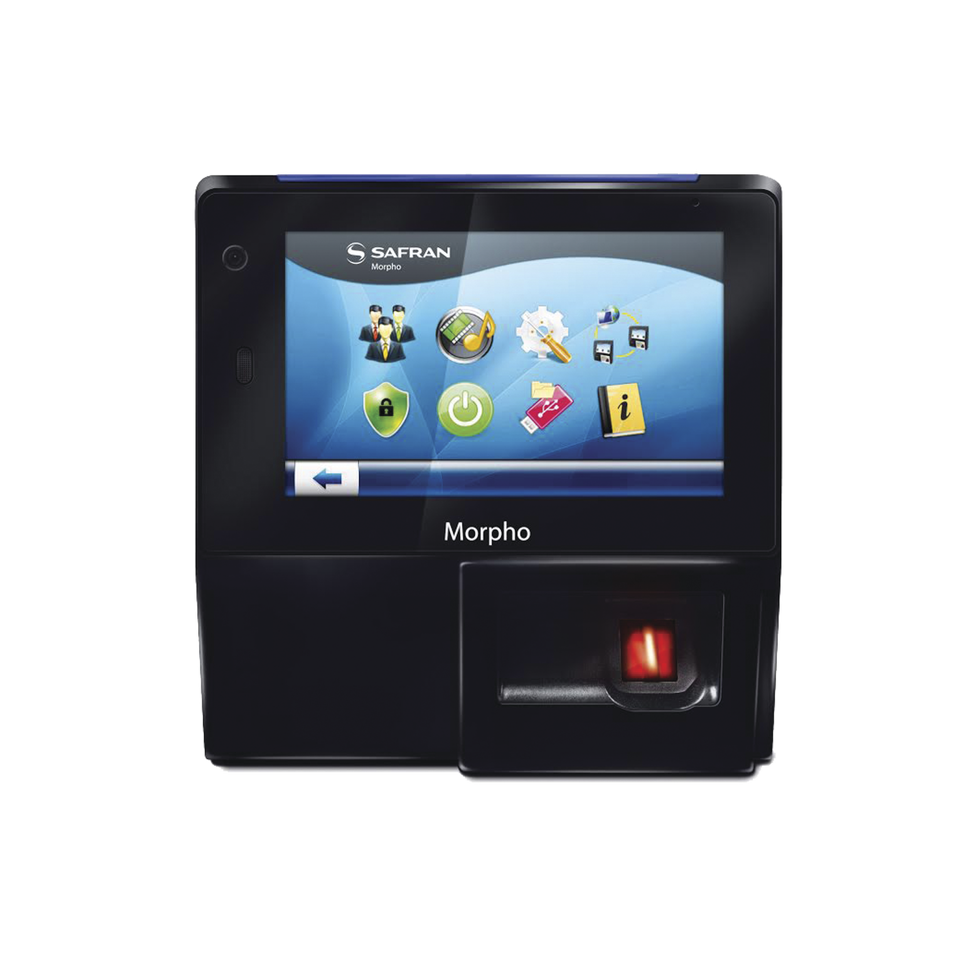 IDEMIA (MORPHO) 293-638-877 Lector de huella serie sigma multi con lector mifare, tiempo y asistencia, IP65, PoE