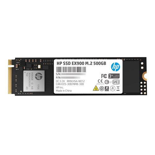Unidad de estado solido SSD M.2 Nvme 500GB HP EX900, 2YY44AA#ABL /MAX. 1 X CLIENTE