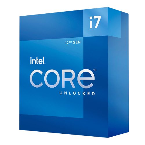 Procesador Intel Core i7-12700K 5GHz, 8 Nucleos Alto Rendimiento, 4 Nucleos Alta Eficiencia, 20 Threads, Socket LGA1700 - Intel 12TH Generación, REQUIERE DISIPADOR, BX8071512700K/ NAVIDAD