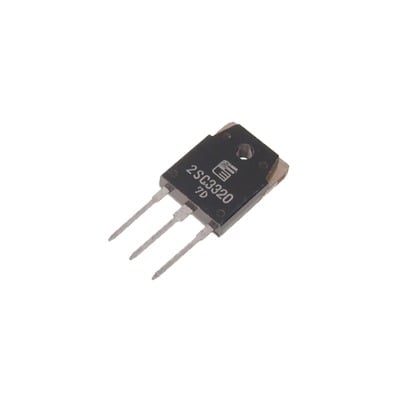 SYSCOM PARTS 2SC-3320 Transistor de Potencia en Silicio tipo NPN, 500 Vc-b, 15 A. 80 Watt, TO-3PM .