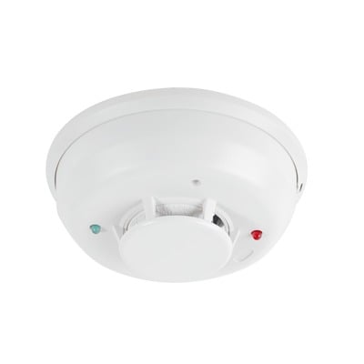 SYSTEM SENSOR 2W-TRB Detector Fotoeléctrico de Humo de 2 Hilos con Relevador y Sensor de Temperatura, Serie i3