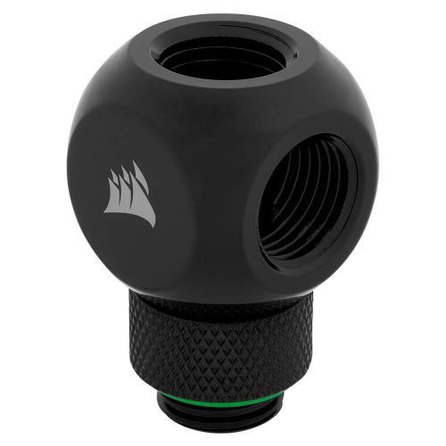 Splitter en Y giratorio Corsair Hydro X Series XF, Negro, CX-9055016-WW