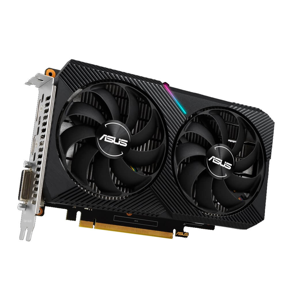Tarjeta de video NVIDIA GeForce GTX 1650 4GB GDDR6, Asus Dual Mini OC Edition, HDMI, DP, DUAL-GTX1650-O4GD6-MINI-CSM, 3 AÑOS DE GARANTIA NACIONAL - Image 5