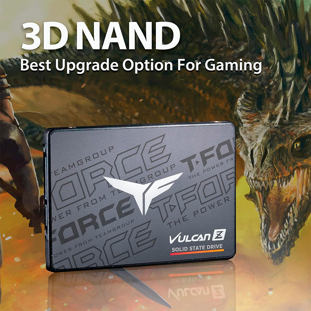Unidad de Estado Sólido Team Group T-Force Vulcan, 1TB, SATA III, 2.5, T253TZ001T0C101, PROMOTG TEAMGROUP /MAX. 1 X CLIENTE - Image 2