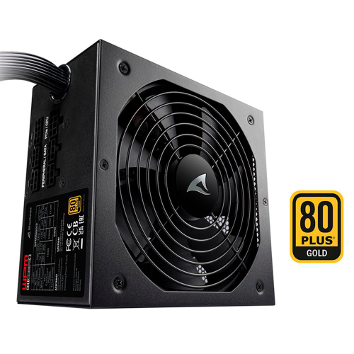 Fuente de Poder Sharkoon WPM Gold Zero 750W, 80+ Gold, ATX 2.3, 750W, WPM GOLD ZERO 750W/ NAVIDAD