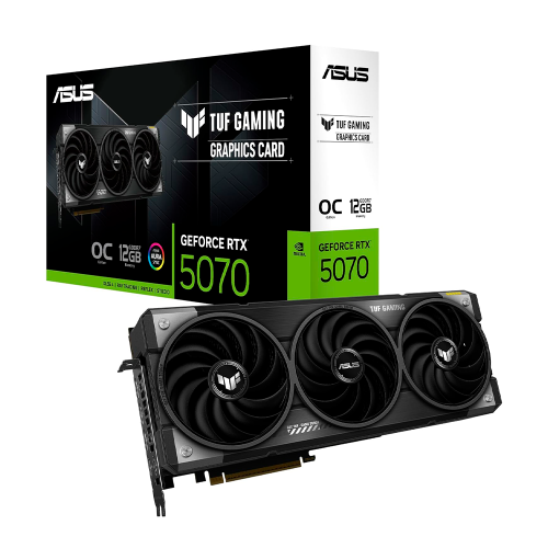 Tarjeta de Video ASUS TUF NVIDIA GeForce RTX 5070 OC Edition, 12GB 192-bit GDDR7, PCI Express 5.0, TUF-RTX5070-O12G-GAMING, asustl25, RTXS50