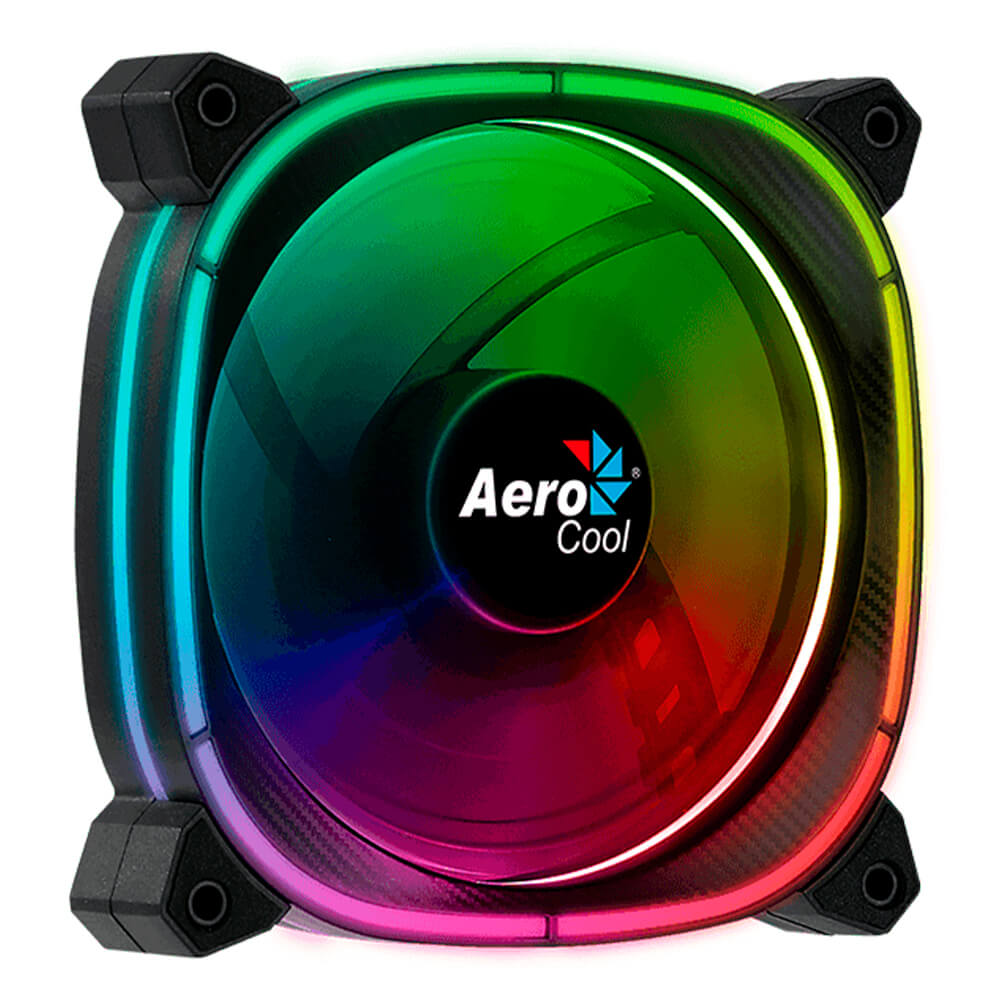 Ventilador Aerocool Astro 12, 120mm, ARGB, Requiere conector 5V ARGB