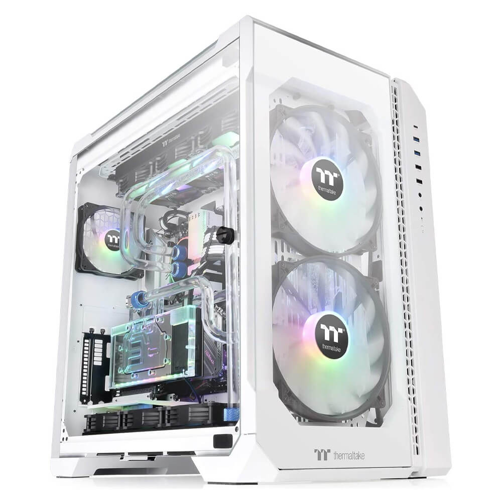 Gabinete Thermaltake View 51 Snow TG ARGB, Blanco, E-ATX, CA-1Q6-00M6WN-00