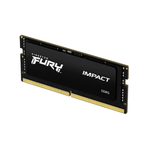 Memoria RAM Kingston Fury Impact DDR5, 4800MHz, 8GB (1 x 8GB), Non-ECC, CL38, SO-DIMM, KF548S38IB-8 /MAX. 1 X CLIENTE