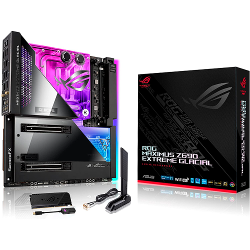 Tarjeta Madre ROG MAXIMUS Z690 EXTREME GLACIAL, DDR5, Socket Intel LGA1700 Intel Z690 ATX