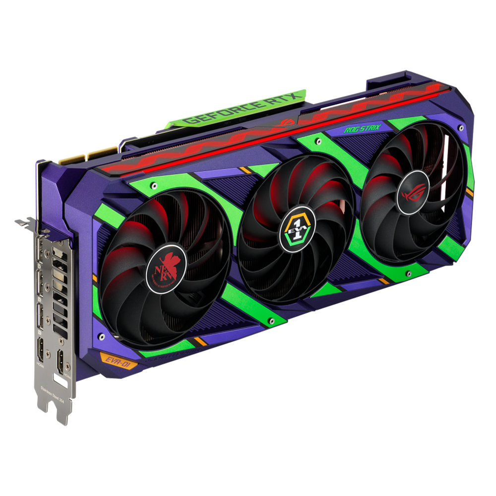 Tarjeta de Video Nvidia GeForce RTX 3090 OC 24GB, ASUS ROG STRIX EVANGELION, 3 AÑOS DE GARANTIA NACIONAL, ASUSEVA, ROG-STRIX-RTX3090-O24G-EVA - Image 5