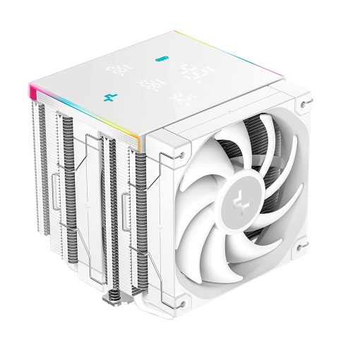 Disipador DeepCool AK620 DIGITAL PRO, 120mm, 500~1750RPM, Blanco, R-AK620-WHAPMN-G