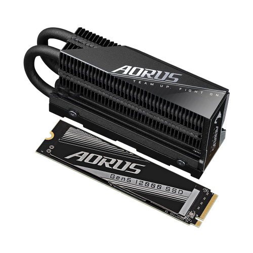 Unidad de Estado Sólido Gigabyte NVMe GEN5 12000, 1TB, PCI Express 5.0, M.2, AG512K1TB /MAX. 1 X CLIENTE