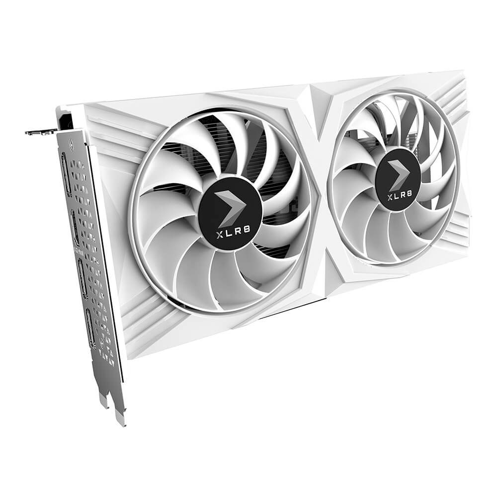 Tarjeta de Video PNY NVIDIA GeForce RTX 4060 OC XLR8 VERTO, White, 8GB, 128-bit GDDR6, PCI Express x16 4.0, VCG40608DFWXPB1-O - Image 5