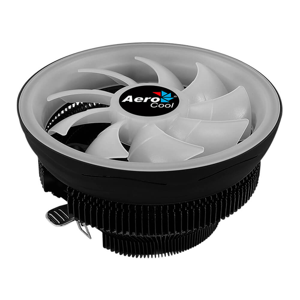 Disipador de calor Aerocool CORE PLUS RGB, Compatible con intel 115X, Aura Sync, RGB Fusion, Ventilador de 120mm - Image 3