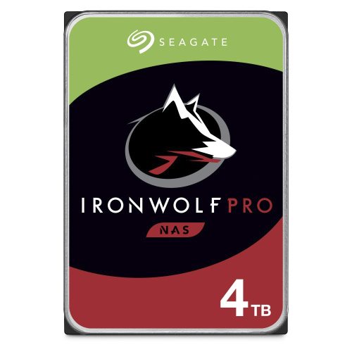 Disco Duro Interno 4TB 3.5" SATA3 7200RPM, 256MB Cache/ Nuevo Seagate IronWolf PRO NAS - ST4000NE001