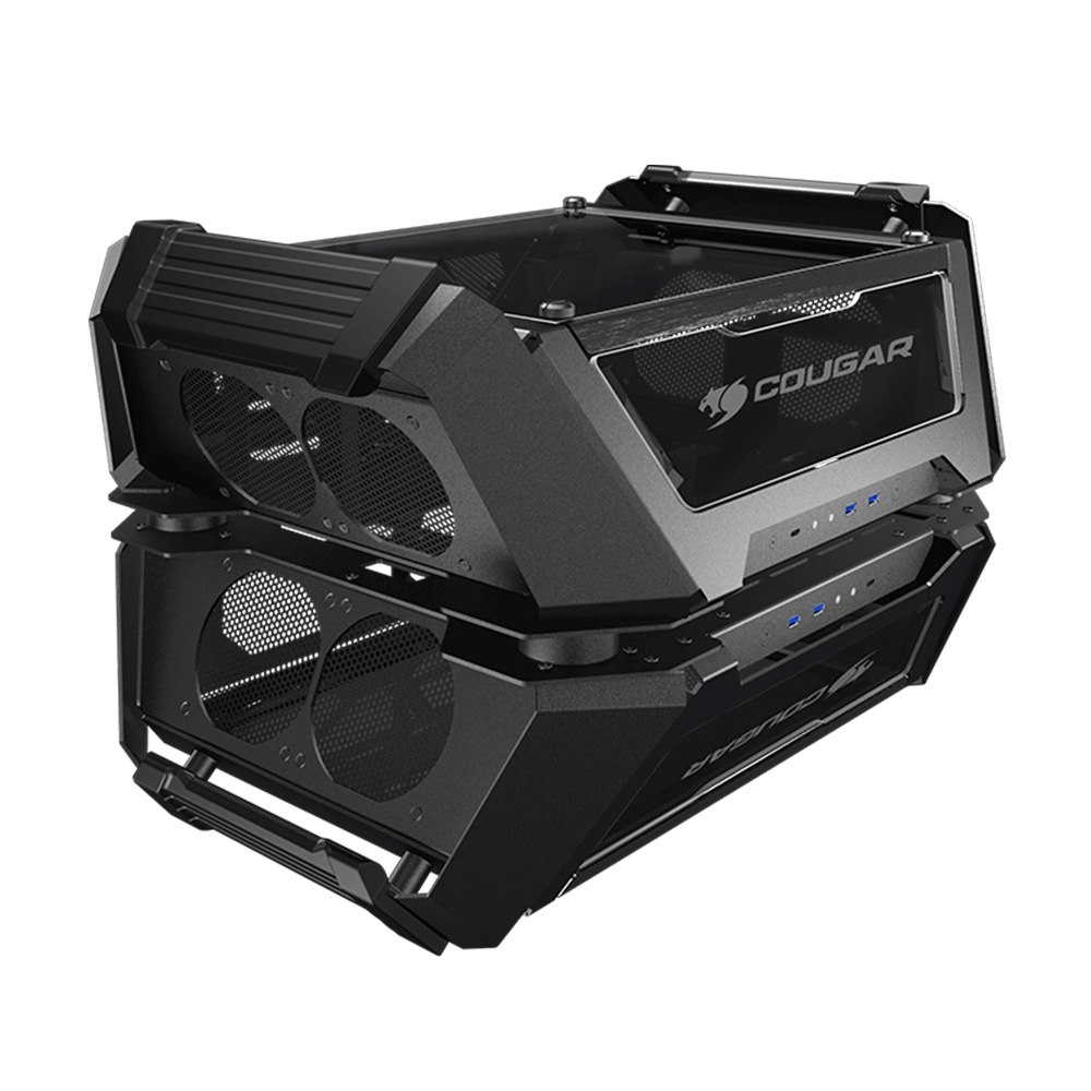 Gabinete Cougar Gemini X Dual, Cristal Templado ATX, USB Type C 3.1, 105LMT0001-00 - Image 2