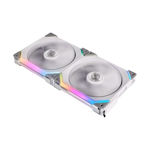 Fan pack para Gabinete - Lian Li Unifan White, 140mmx2, UF-SL140-2W