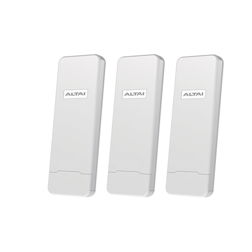 ALTAI TECHNOLOGIES 3-PACK-C1N Paquete de 3 Puntos de Acceso C1N Wi-Fi, PTMP en 2.4 GHz , Antenas Sectorial de 70° de 10 dBi, Hasta 800 m de Cobertura, Antena de 10 dBi, Soporta Fichas-Vouchers. Administración en Nube Gratis con INSIGHT (Con Versión HW 4.0