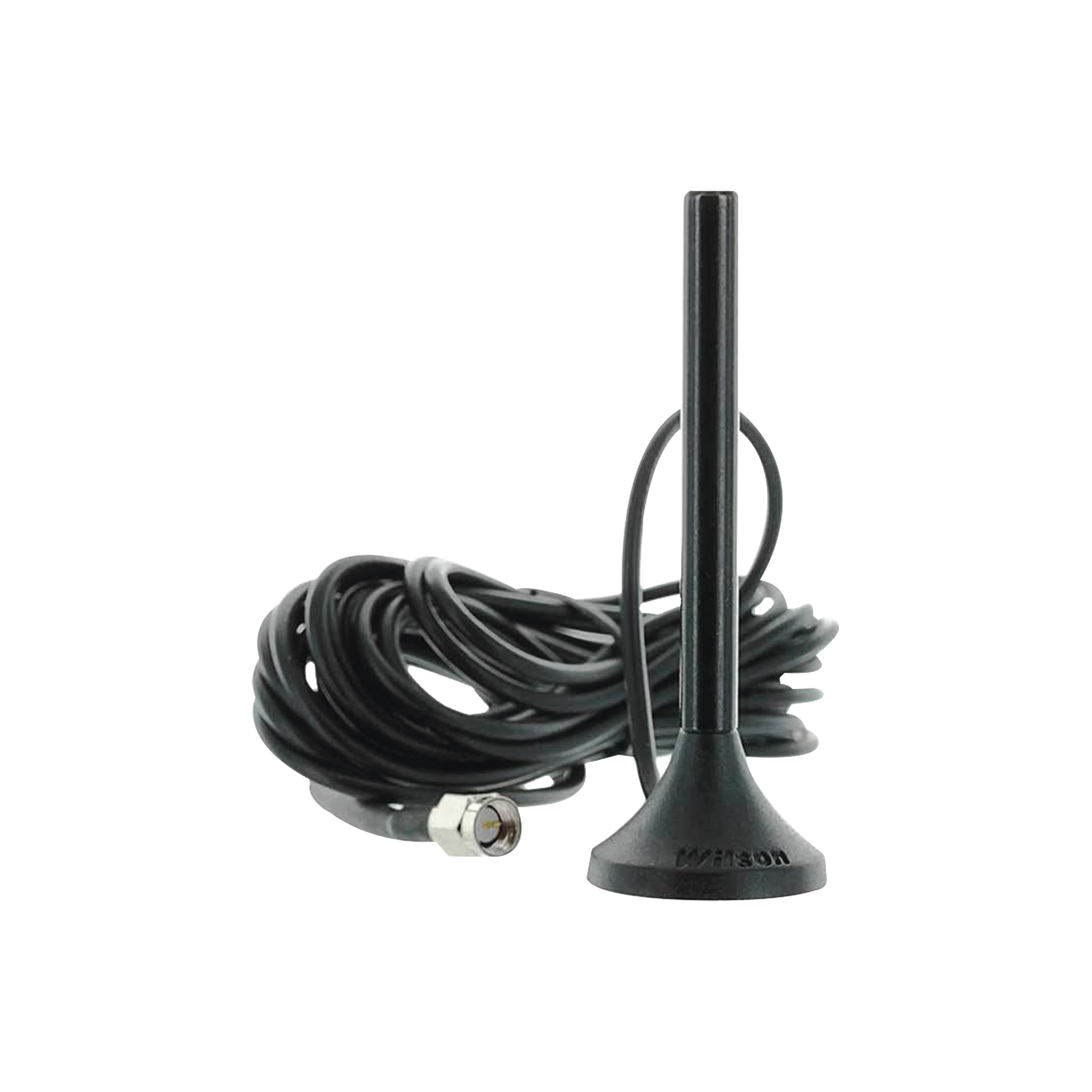 WILSONPRO, WEBOOST 301-126 Antena Mini de Montaje Magnético, con cable RG174 y conector SMA macho | Rango de Frecuencias 700-960 MHz, 1710-2270 MHz | Ganancia Máxima 3.1 dB