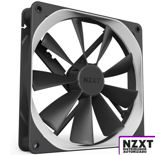 Ventilador para Gabinete NZXT AER F 120mm, RF-AF120-B1