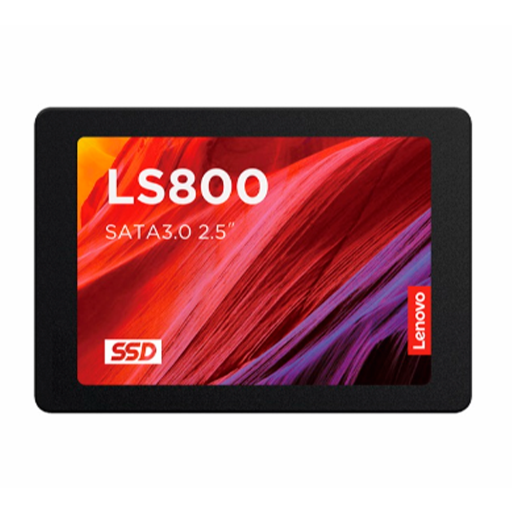 Unidad de Estado Sólido Lenovo LS800, 480GB, 2.5”, Negro, 520MB/S, 5SD1N53085 /MAX. 1 X CLIENTE