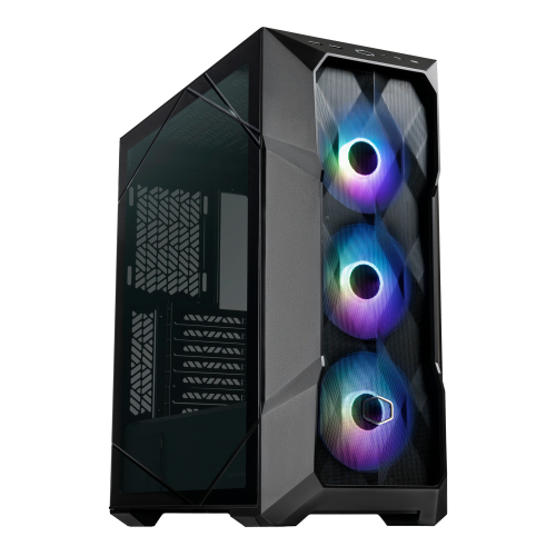 Gabinete Cooler Master Box TD500 Mesh, Cristal Templado, Midi Tower, ATX/EATX/micro ATX/Mini-ITX/SSI CEB, USB 3.0, Sin Fuente, 3 Ventiladores Instalados, Negro, TD500V2-KGNN-S00