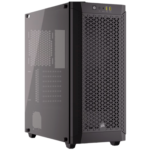 Gabinete Corsair 480T Airflow, Mid-Tower, ATX, Cristal Templado, Elevado Flujo de Aire, Negro, CC-9011271-WW