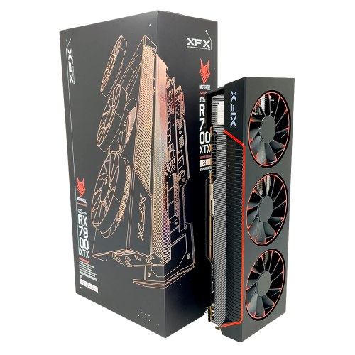 Tarjeta de Video XFX Mercury AMD Radeon RX 7900 XTX, Tarjeta Gráfica Magnética, 24 GB GDDR6, RDNA3, RX-79XMAIRB9