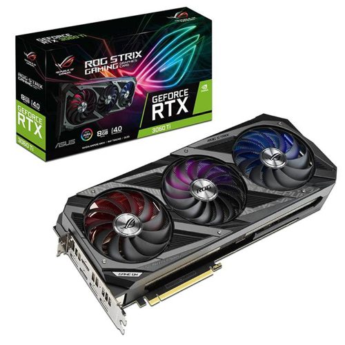 Tarjeta de Video Nvidia GeForce RTX 3060 TI, Asus ROG STRIX GAMING, ROG-STRIX-RTX3060TI-8G-GAMING/ 3 AÑOS DE GARANTIA NACIONAL