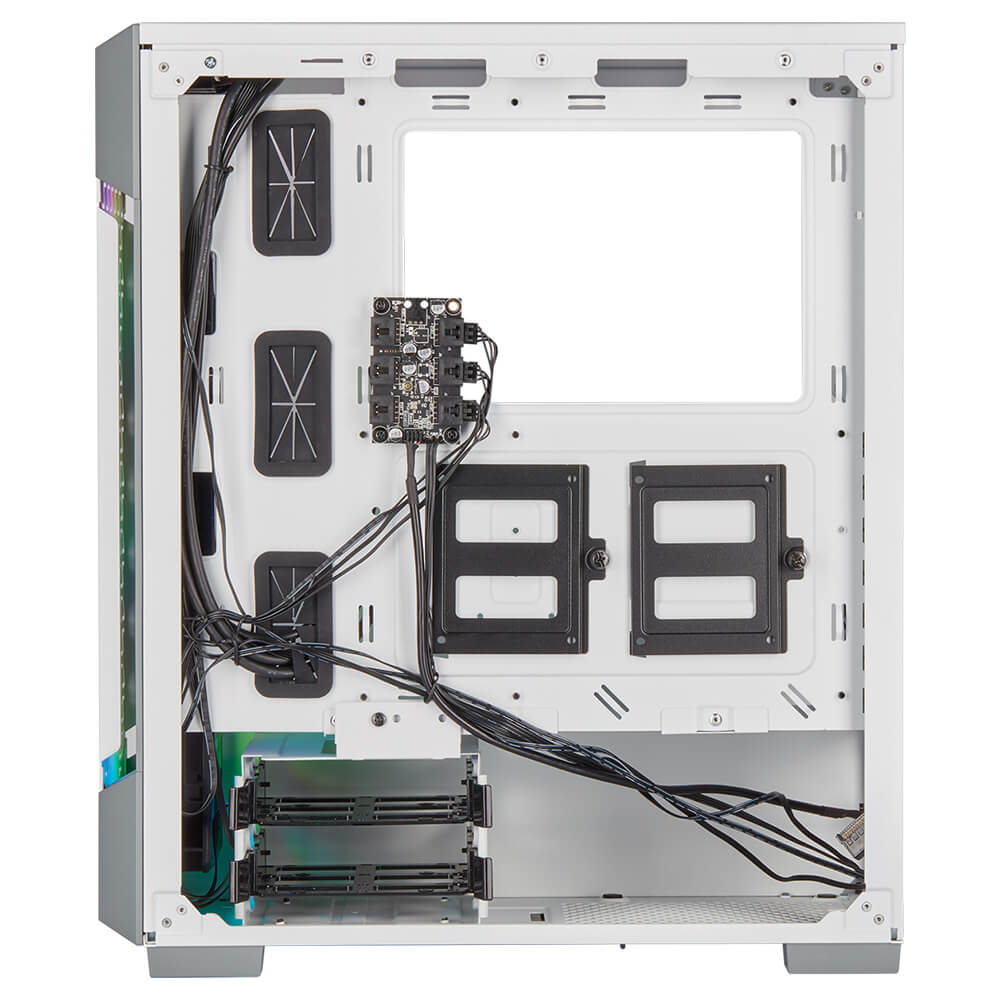 Gabinete Corsair iCUE 220T RGB AIRFLOW TG White, Cristal Templado, CC-9011174-WW - Image 3