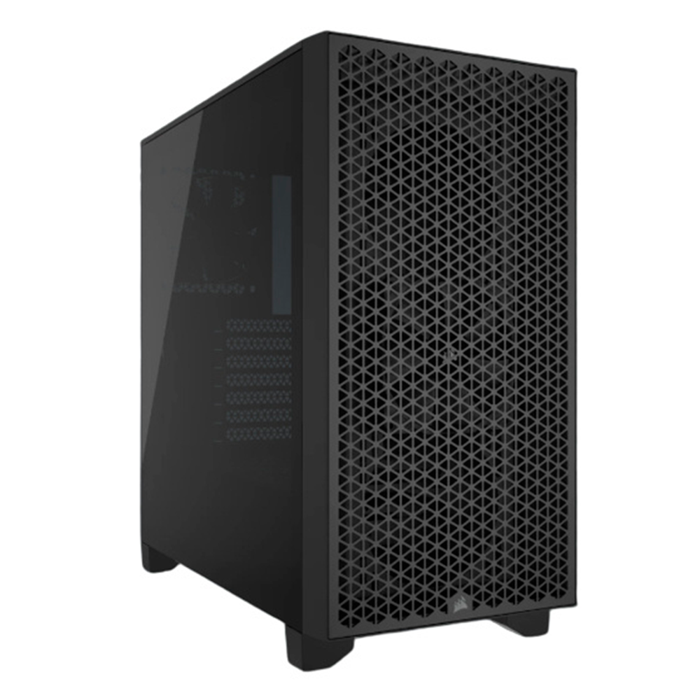 Gabinete Corsair 3000D Airflow, Midi-Tower, ATX, Cristal Templado, USB 3.0, Sin Fuente, 2 Ventiladores Instalados, Negro, CC-9011251-WW