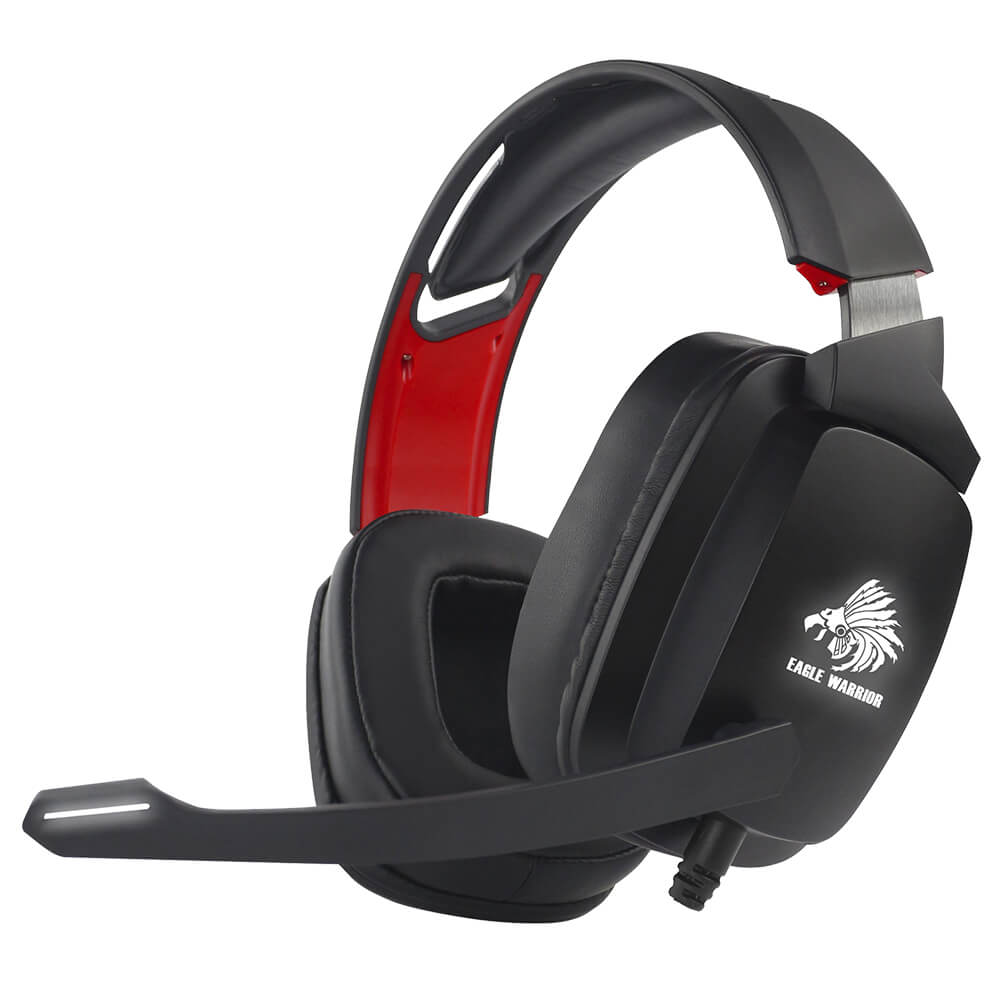 Diadema Gamer Eagle Warrior Diamond, Microfono, Jack 3.5mm x2