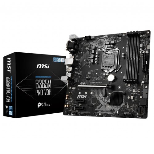 Tarjeta Madre MSI B365M PRO-VDH Intel B365 Micro ATX