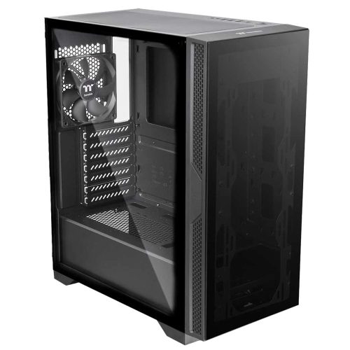 Gabinete Thermaltake Versa T25 TG, Negro, ATX, CA-1R5-00M1WN-00