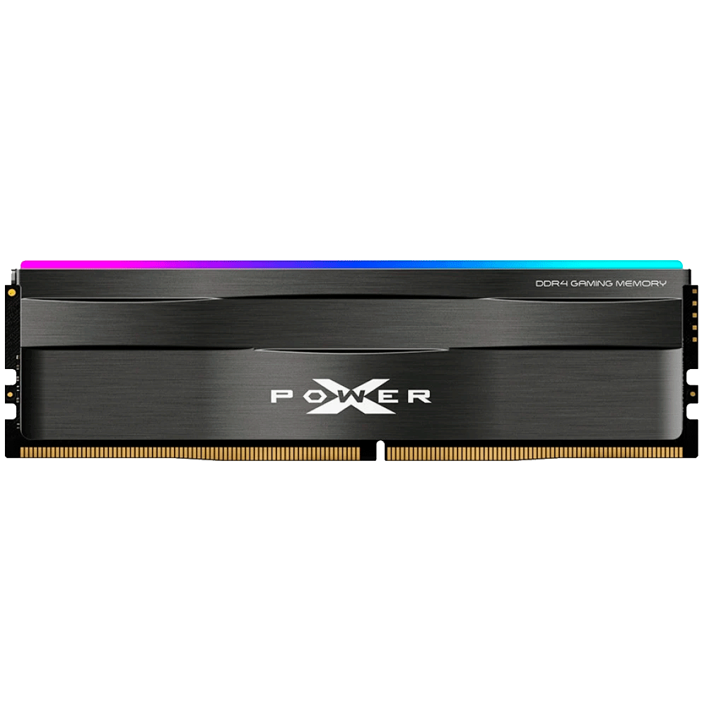Memoria RAM DDR4 16GB 3200MHz Silicon Power Zenith RGB 1 Modulo SP016GXLZU320BSD /MAX. 1 X CLIENTE