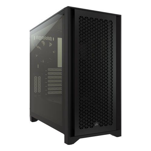 Gabinete Corsair 4000D AIRFLOW Negro, Cristal Templado, USB 3.1, Audio HD, Incluye 2 Ventiladoresde 120mm, CC-9011200-WW