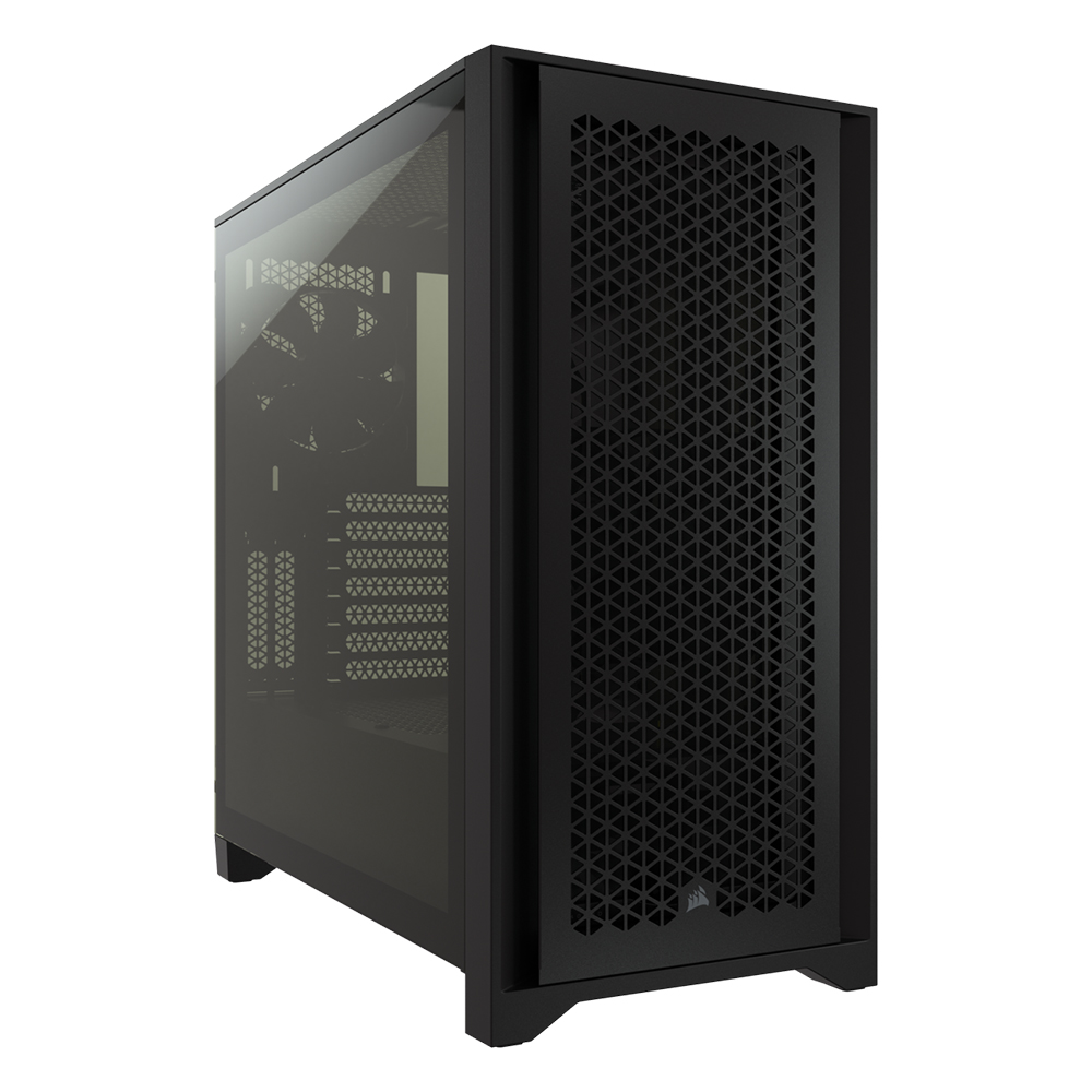 Gabinete Corsair 4000D AIRFLOW Negro, Cristal Templado, USB 3.1, Audio HD, Incluye 2 Ventiladoresde 120mm, CC-9011200-WW