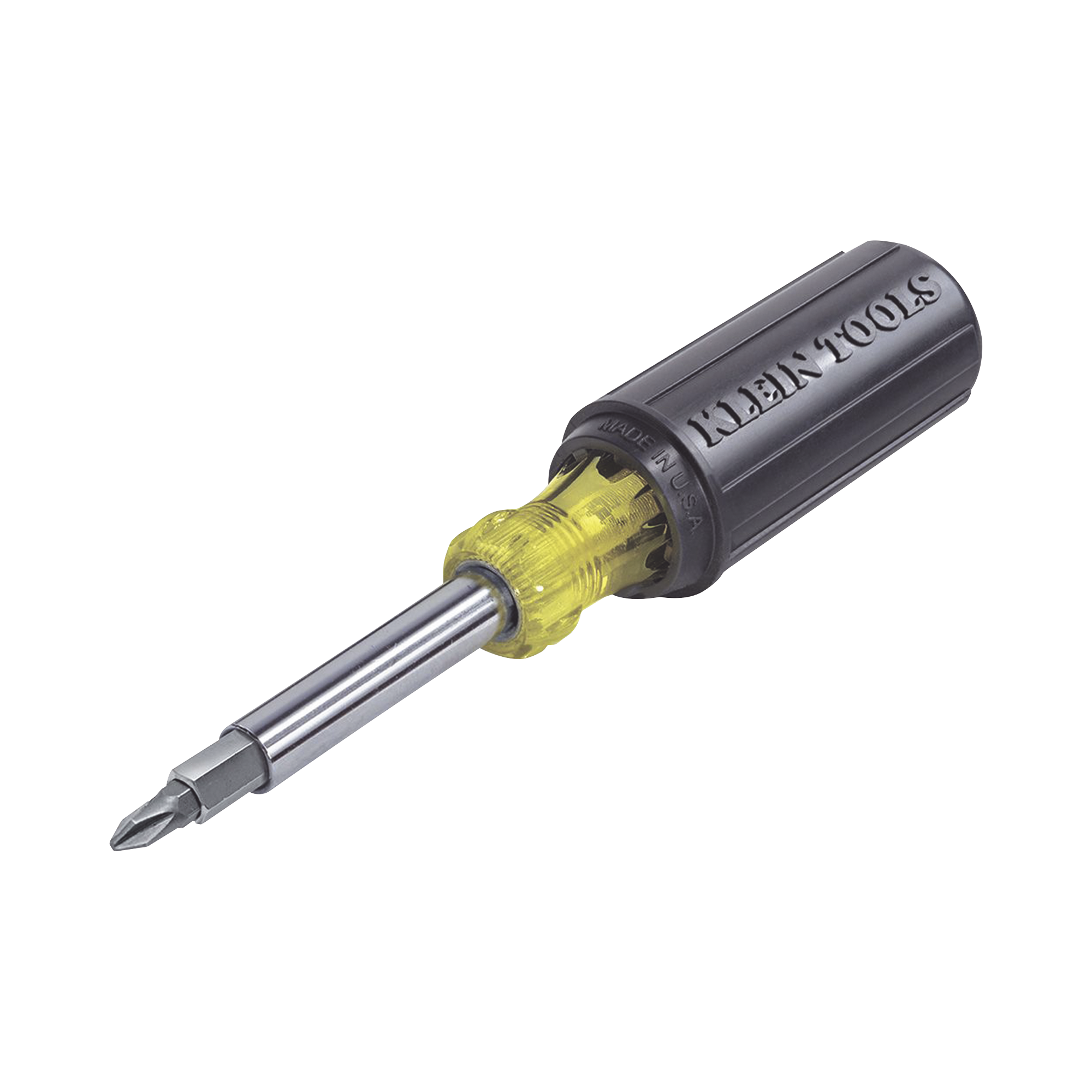 KLEIN TOOLS 32500-12CS-SEN Desarmador Multipunta, 11 en 1, con Puntas Phillips, Ranuradas, Cuadradas y Torx.