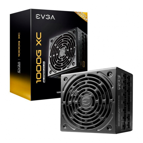 Fuente de Poder EVGA SuperNOVA 1000G XC 80 PLUS Gold, 24-pin ATX, 12VHPWR, 1000W, 520-5G-1000-K1