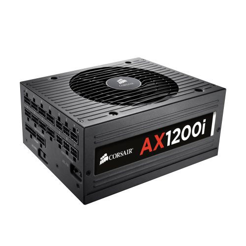 Fuente de poder Corsair AX1200i, 80 Plus Platinum, Full Modular, 1200W - CP-9020008-NA