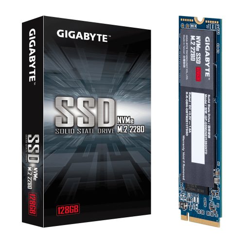 Unidad de Estado Solido SSD M.2 NVMe 2280 128GB Gigabyte, GP-GSM2NE3128GNTD // YYGH3 /MAX. 1 X CLIENTE